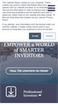 Mobile Screenshot of longvieweconomics.com